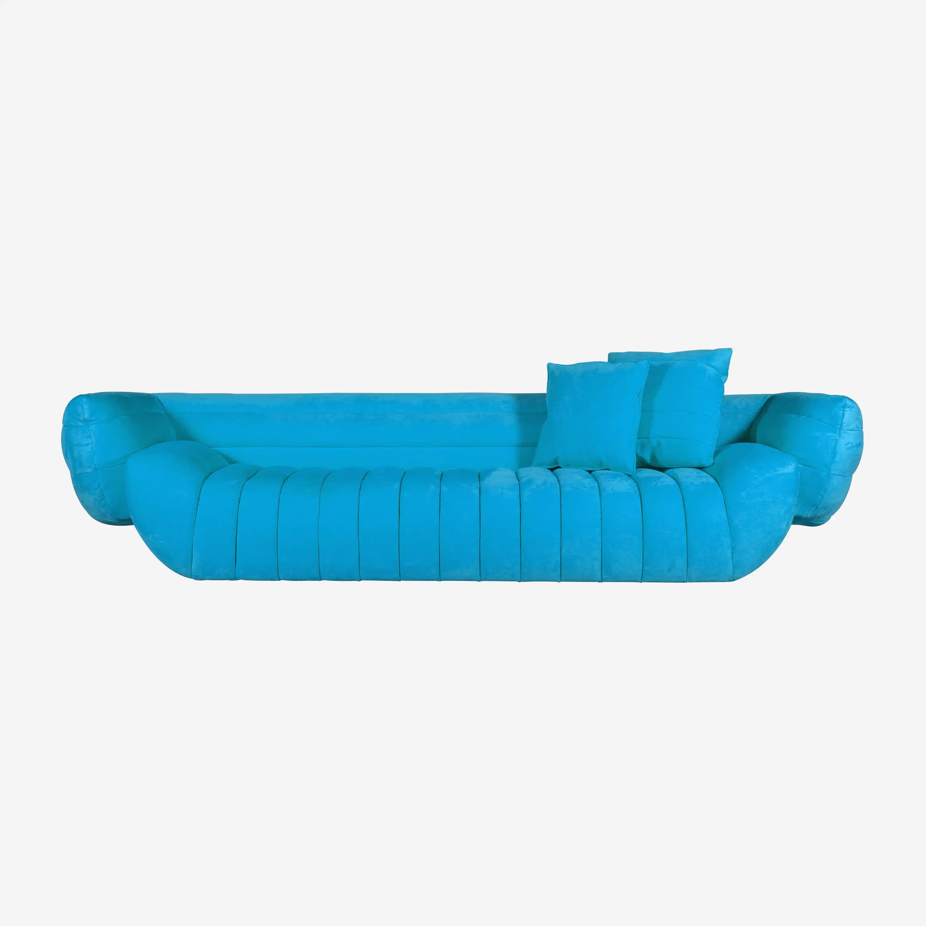Tachile 4 Seater Sofa Turquoise